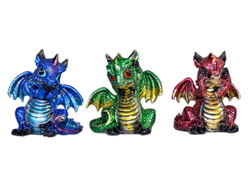 Dragons Wise Coloured