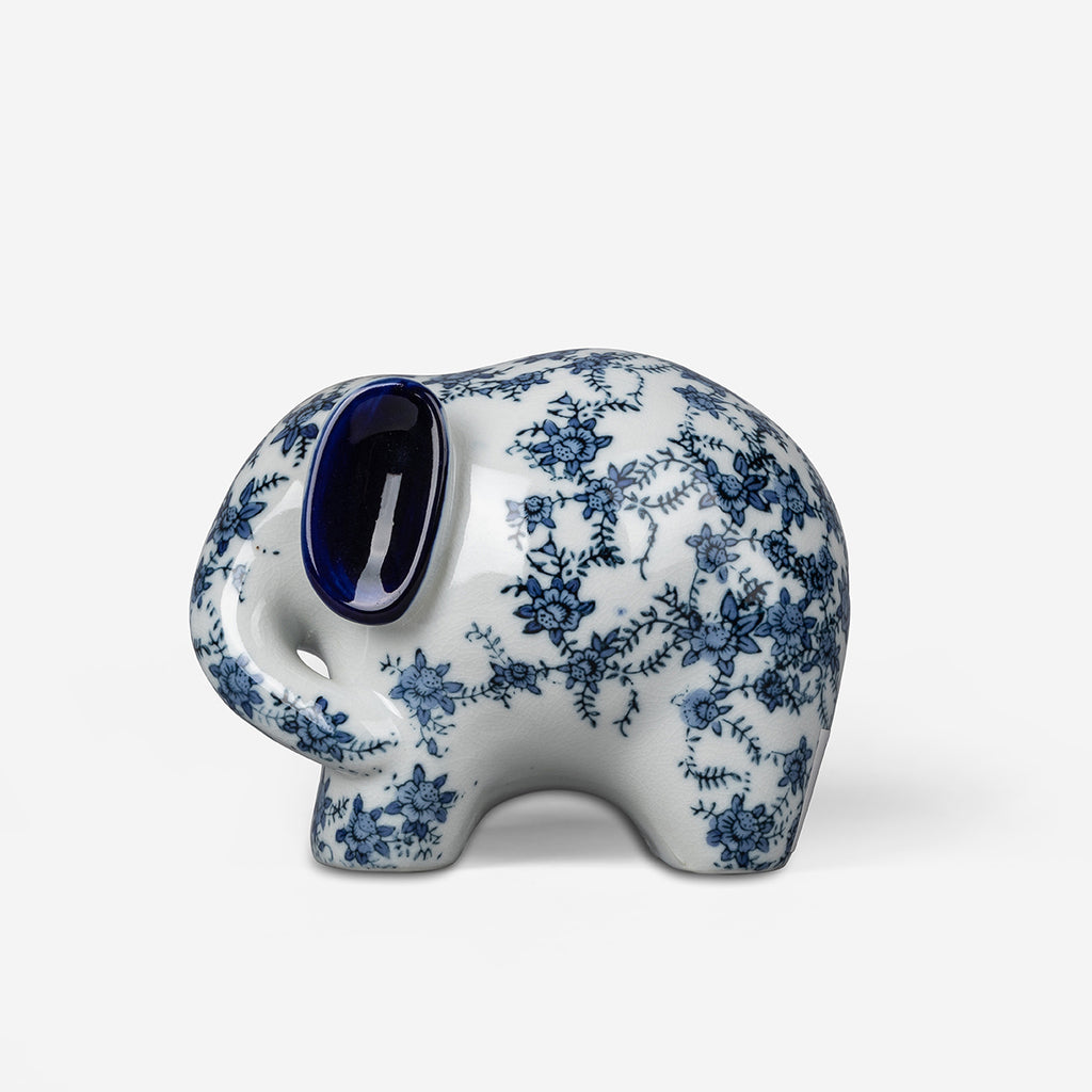 Blue And White Elephant