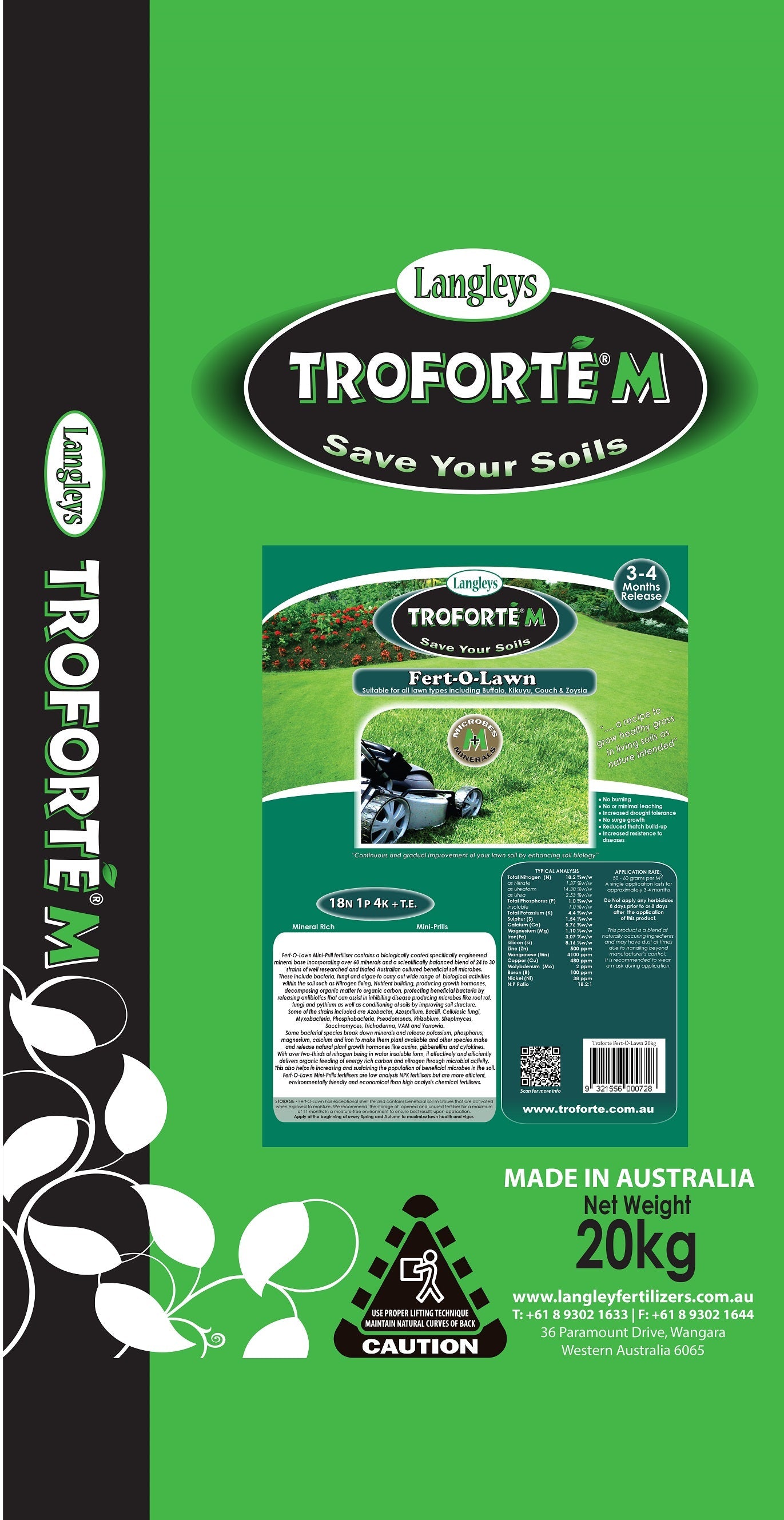 Troforte M Fert-O-Lawn