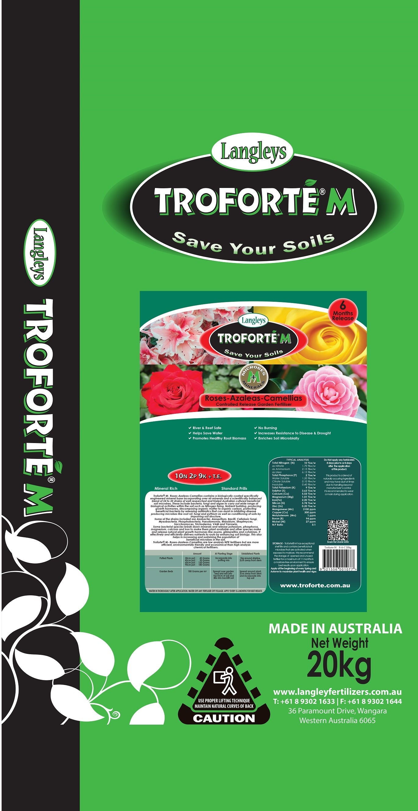Troforte M Roses Azaleas And Camelias