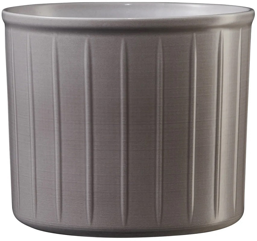 Laos Cover Pot Warm Grey