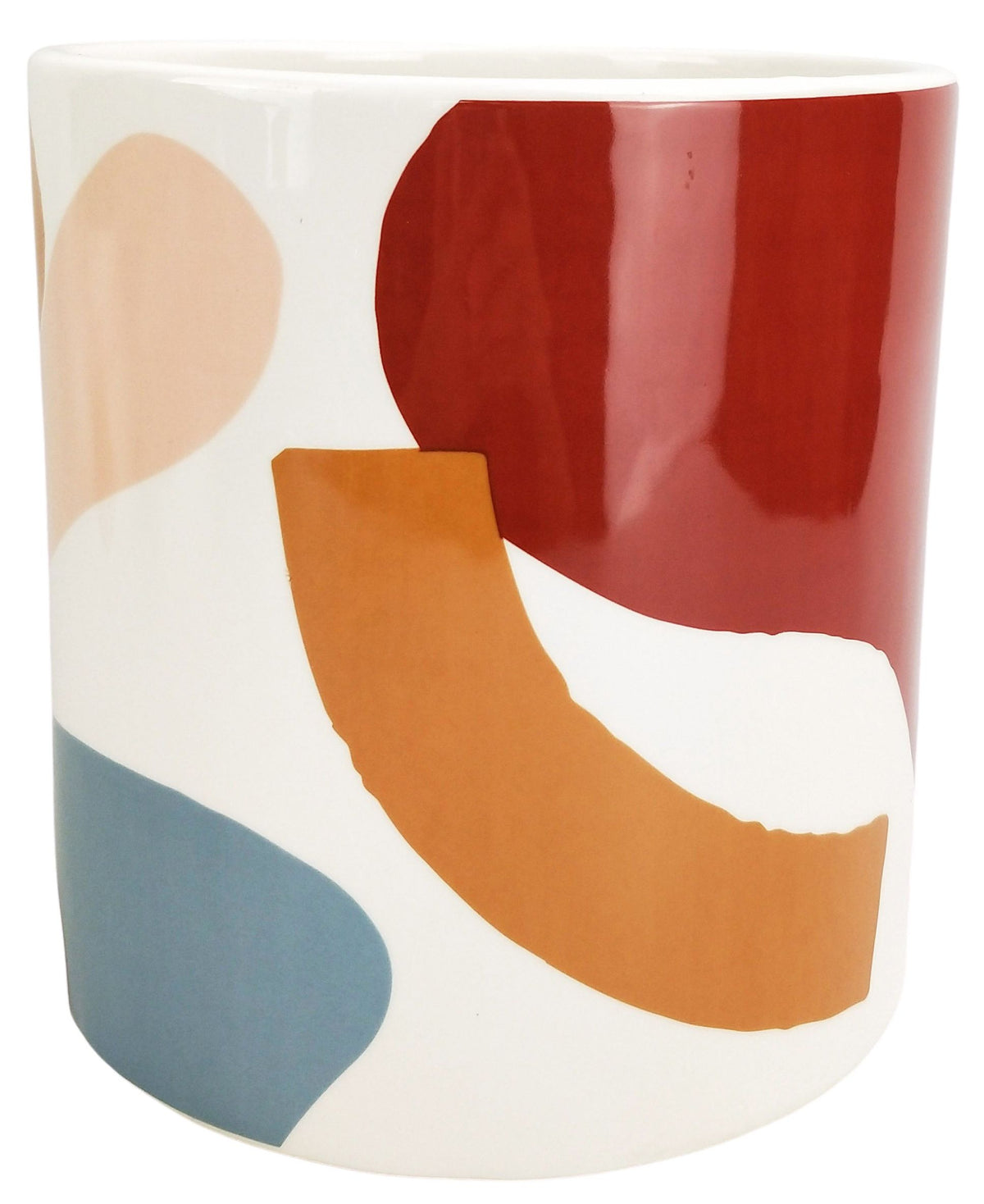 Elena Abstract Planter Pink Blue