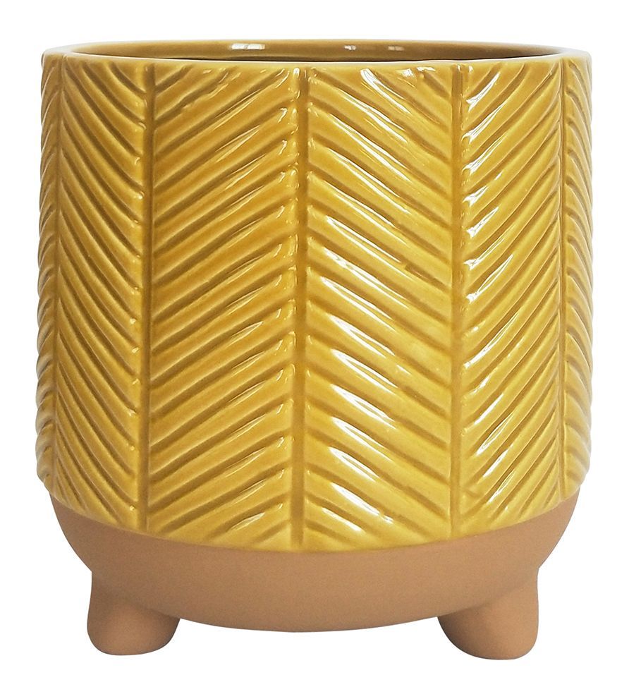 Zari Planter Mustard