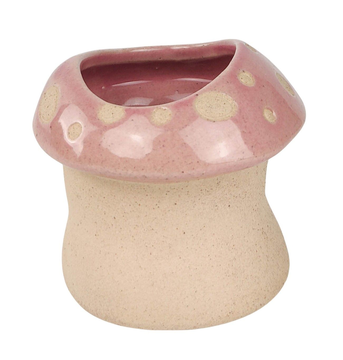 Mushroom Planter Dark Pink