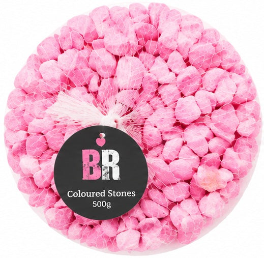 Coloured Stones - Soft Pink