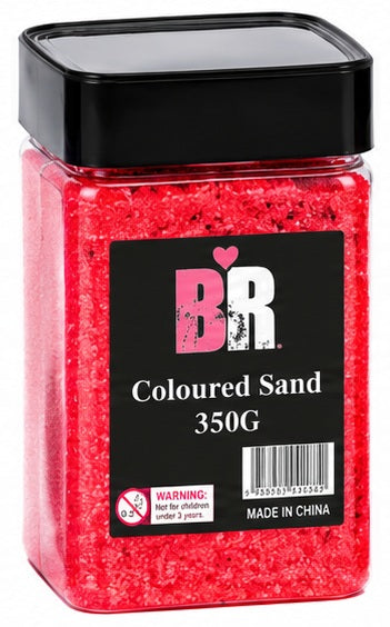 Coloured Sand - Red