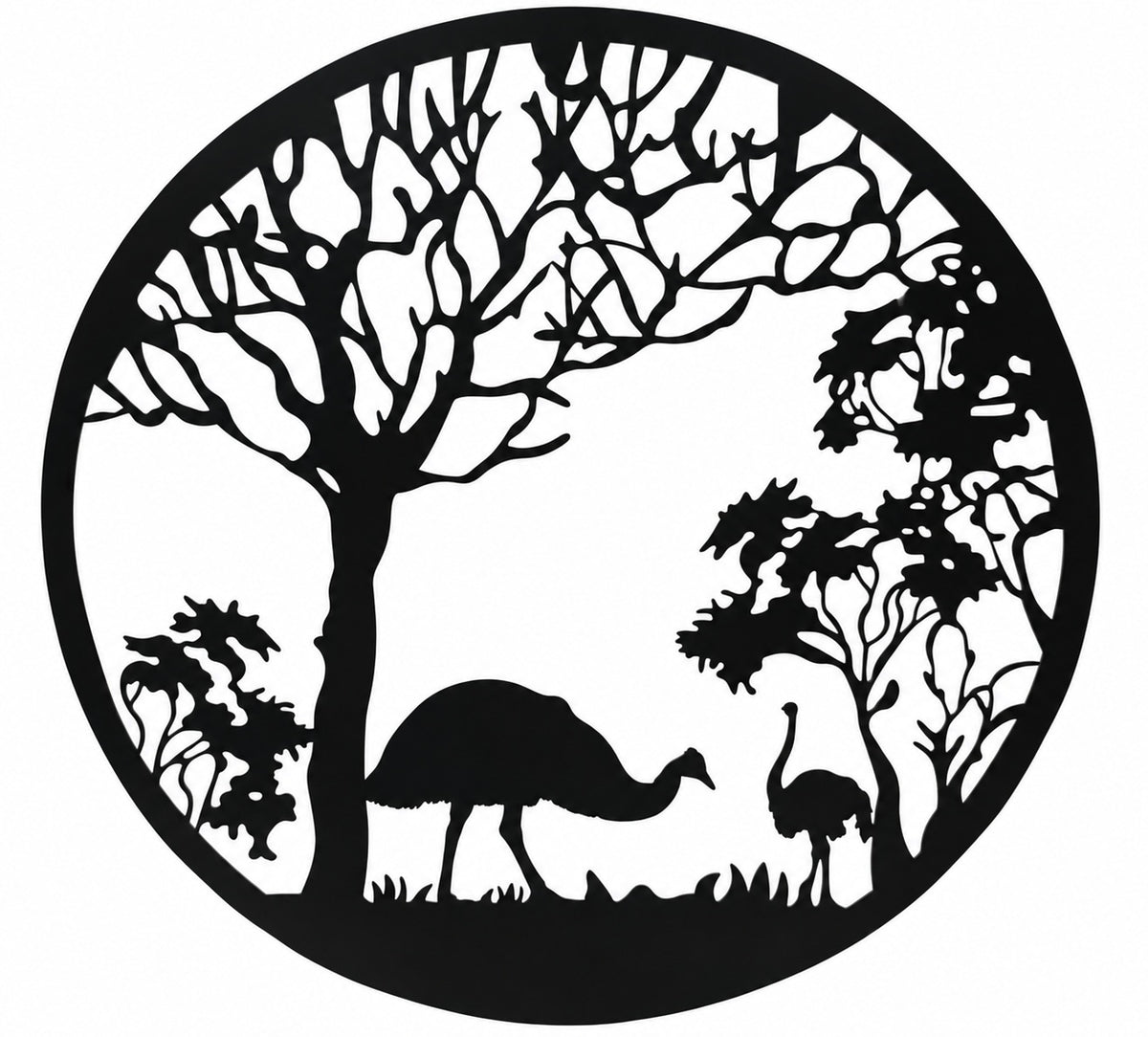 Emu in Outback Wall Art