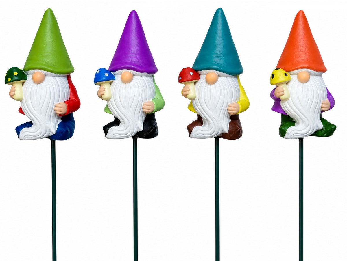 Gnome on Mushroom Stake