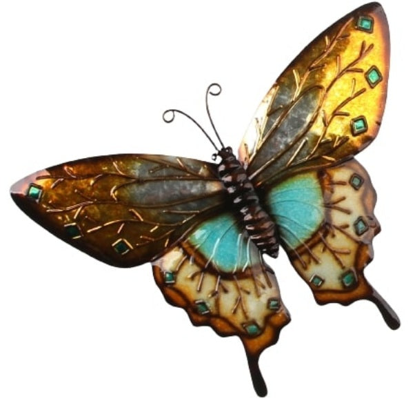 Golden Butterfly Wall Art