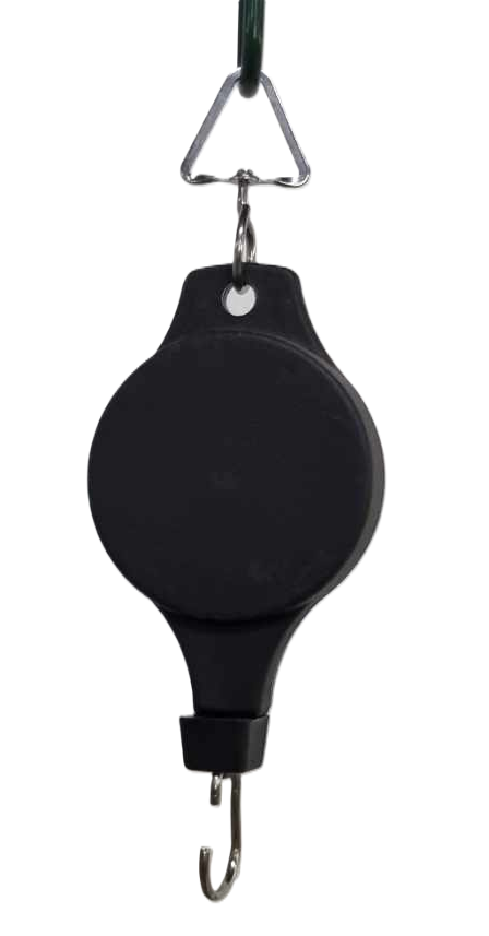 Black Plant Hook Pully