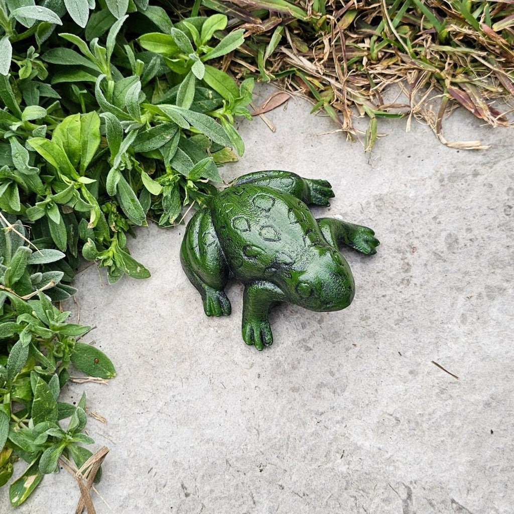 Frog - Green Cast-Iron
