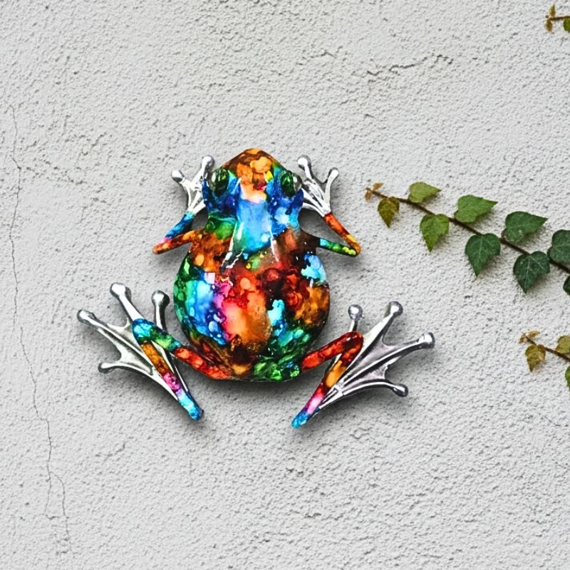 Rainbow Frog Wall Art