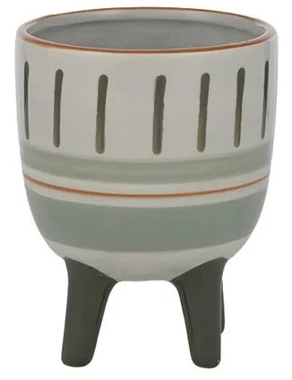 Rylee Ceramic Footed Pot
