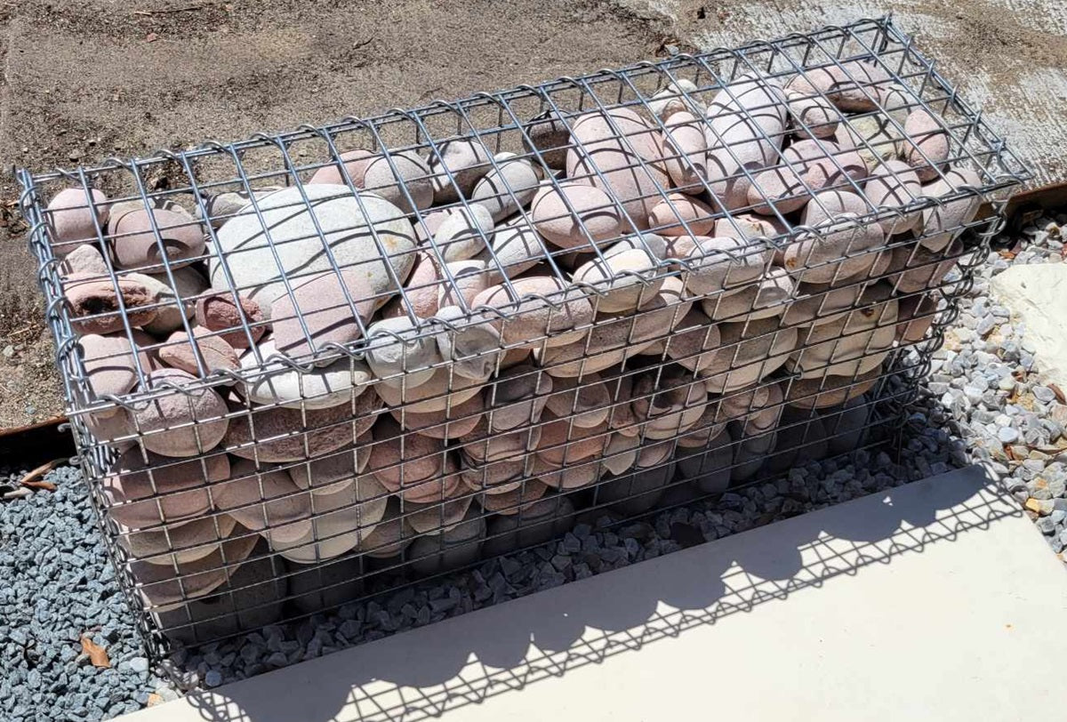 Gabion - 100 x 50 mm Mesh - 2 M x 500 mm x 500 mm