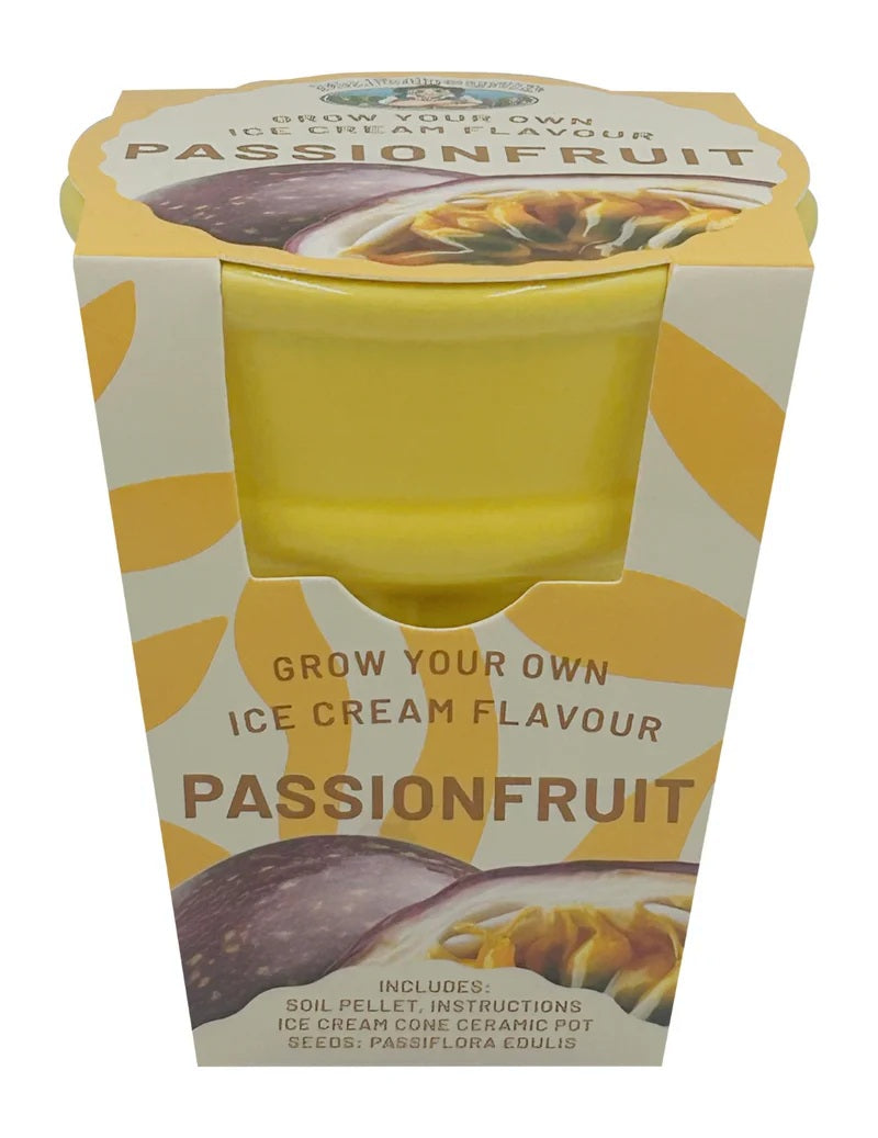 Ice Cream Flavour Grow Kit - Passionfruit
