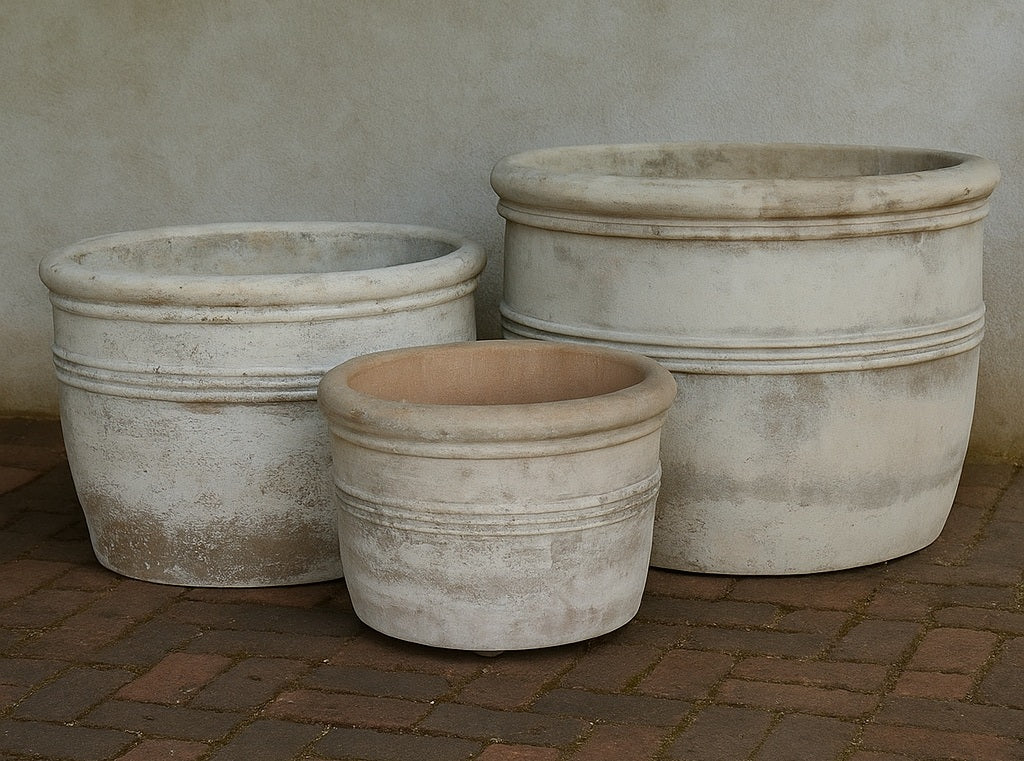 Antique Terracotta Pot - Lin Drum