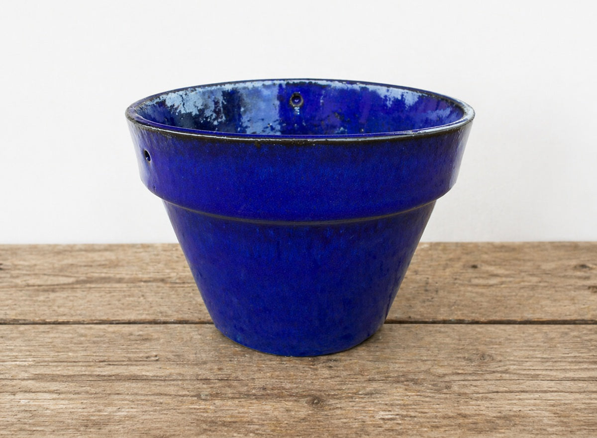Ceramic Seedling Pot - Juicy Blue