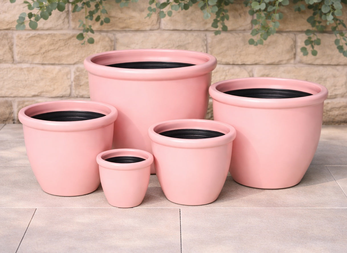 Decor 352 Pot - Matt Dusty Pink