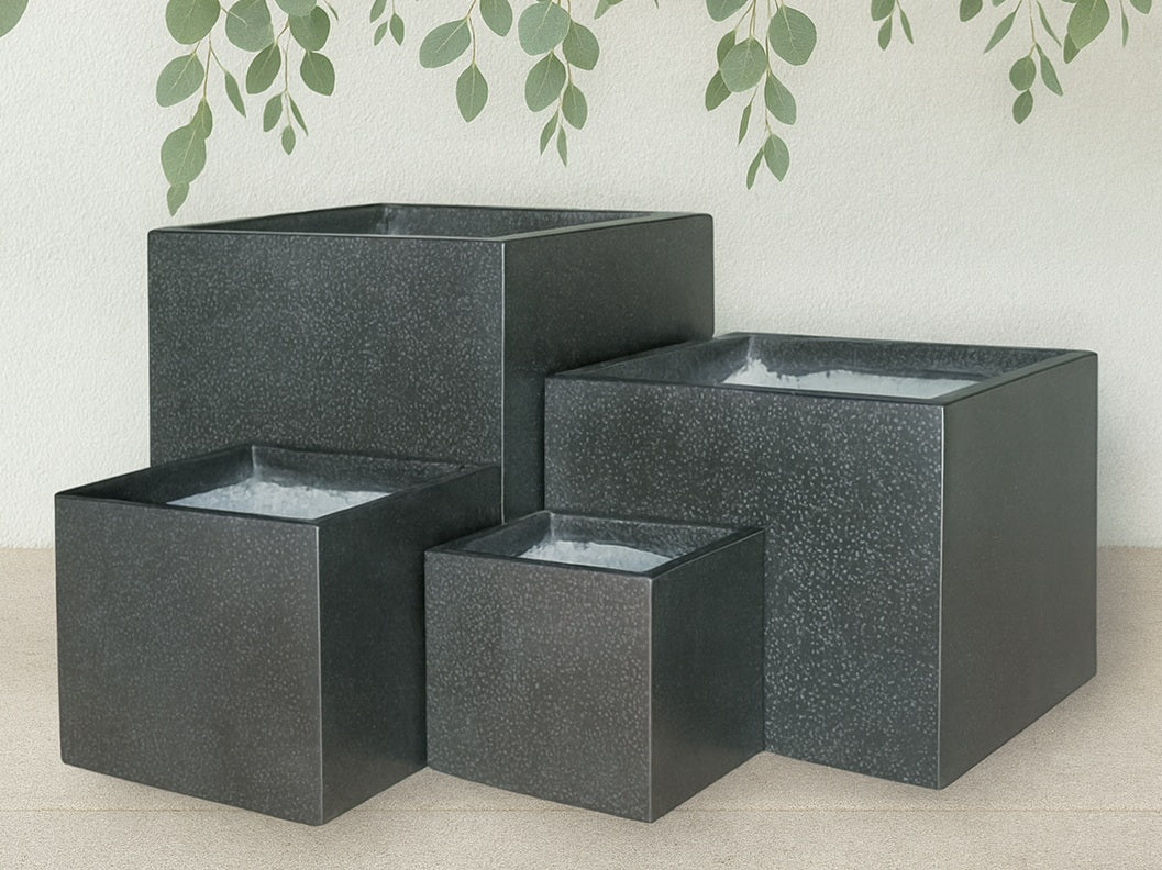 Eco-Square Fibrecrete - Terrazzo Black