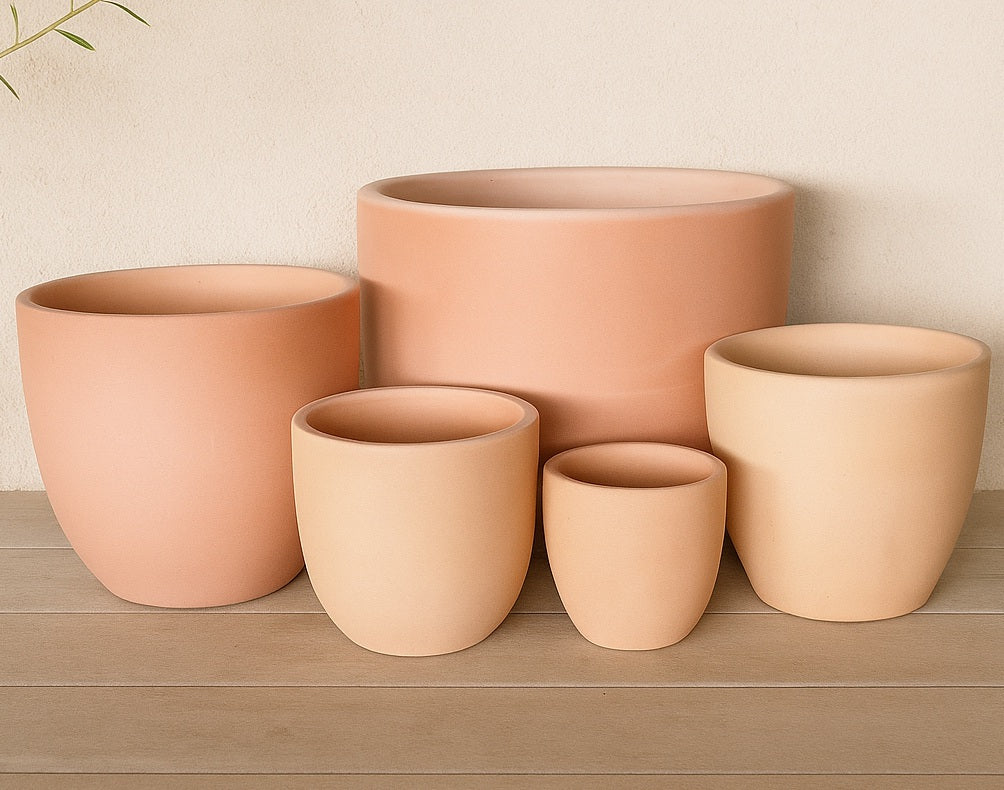 Tuscan Terracotta Pot - Tall Egg
