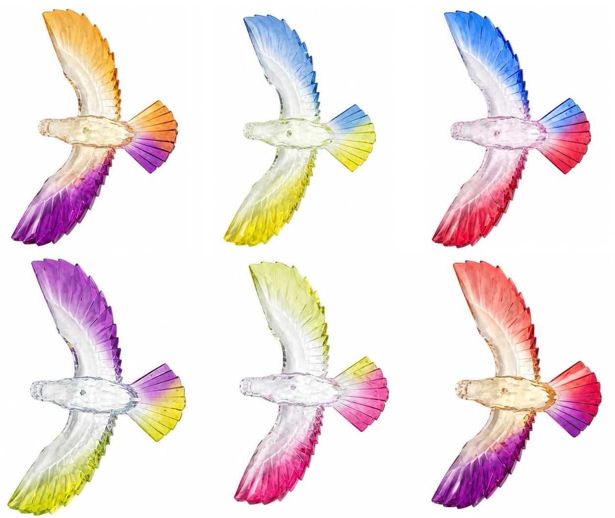 Acrylic Rainbow Dove
