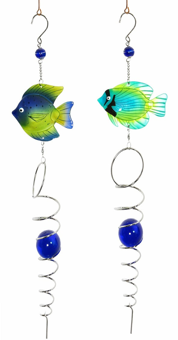 Spinner - Silver Glass Fish