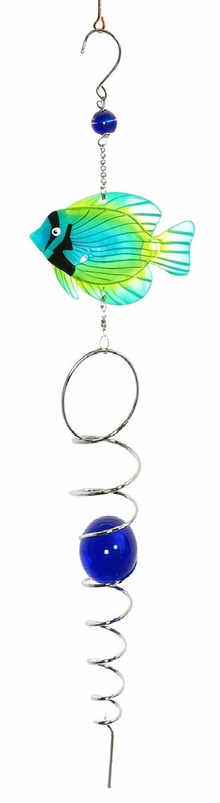 Spinner - Silver Glass Fish