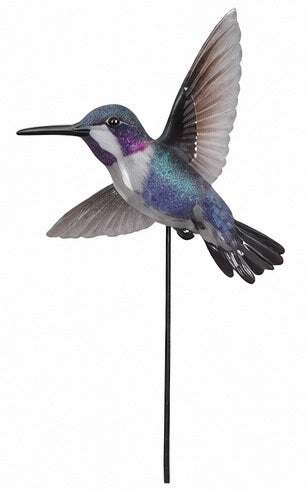 Metal Bird on Garden Stake