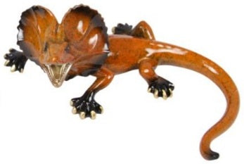 Lizard Frilled-Neck Marble