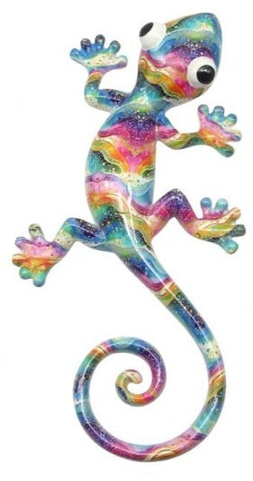 Lizard Rainbow Wall Art
