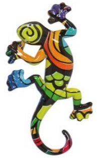 Lizard Multicoloured Magnet
