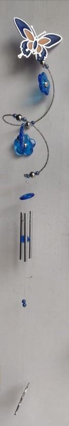 Wind Chime Butterfly Spiral