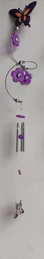 Wind Chime Butterfly Spiral