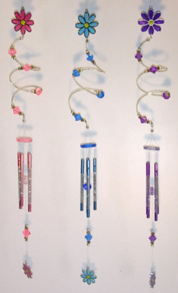Wind Chime Flower Spiral