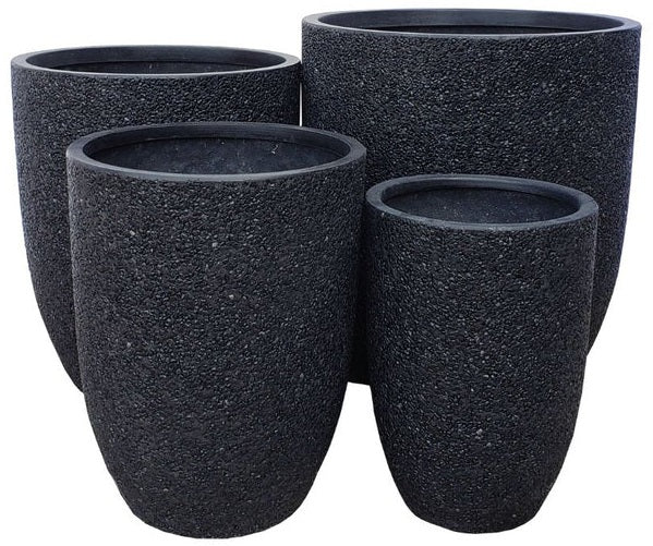 Chambers U Pot Black Stone