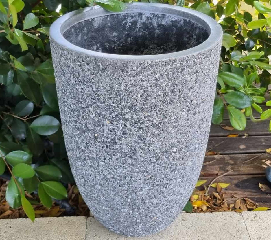 Chambers U Pot Pebble Dark Grey