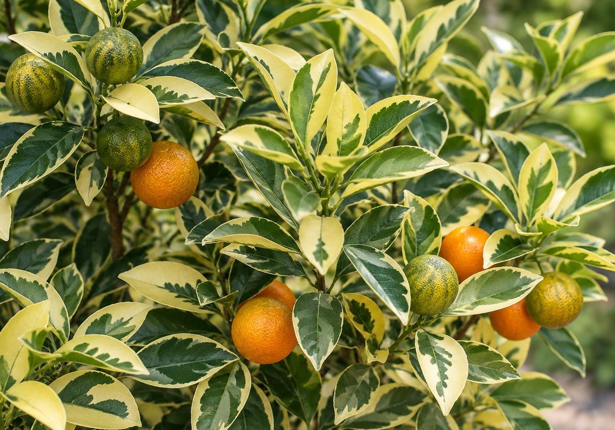 Citrus - Cumquat - CALAMONDIN - Variegated