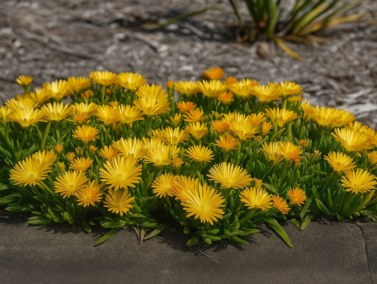 Disphyma crassifolium slavellatum x Glottphyllum longum - SUNBURN - Disphyllum