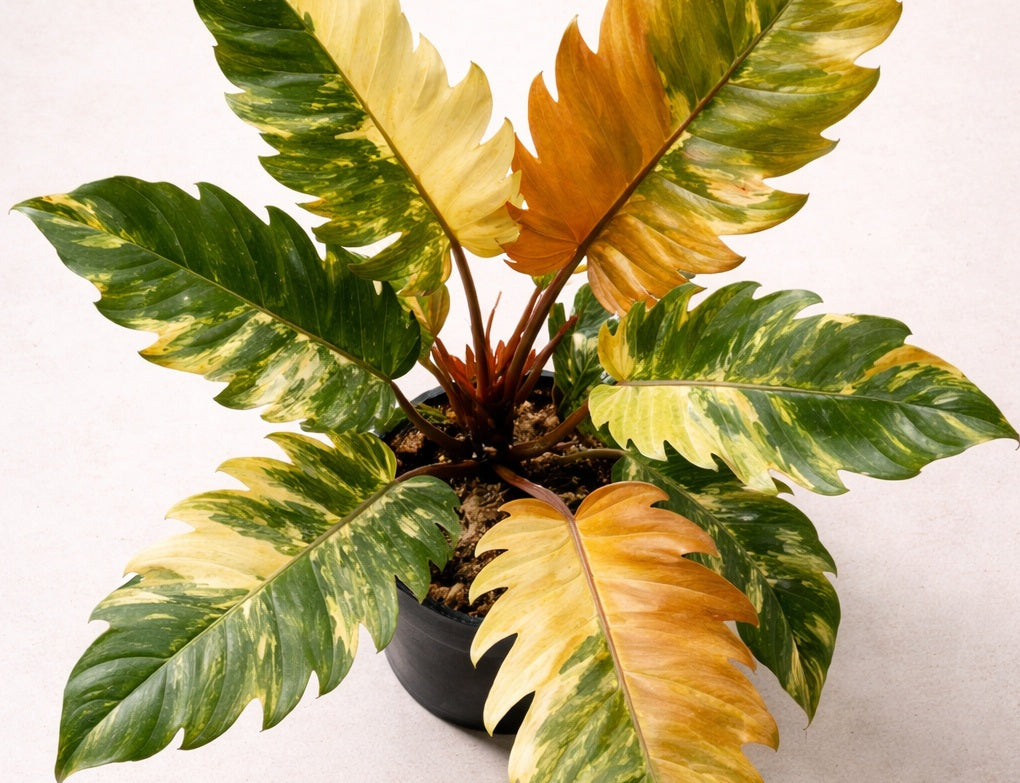 Philodendron - CARAMEL MARBLE - Variegated