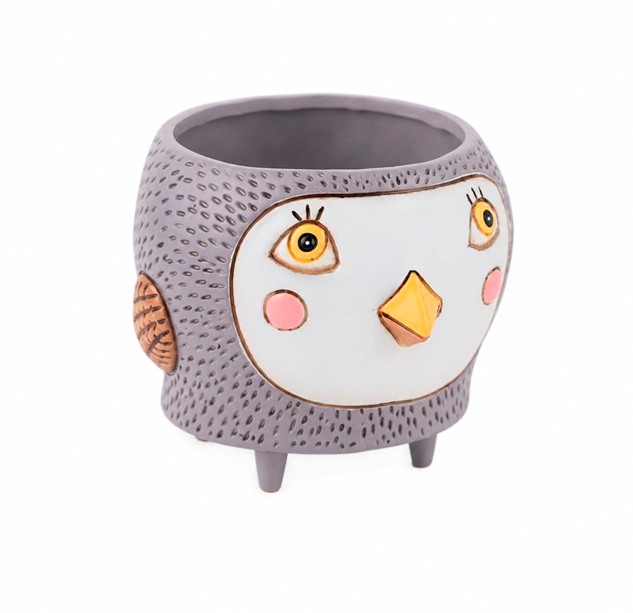 Allen Designs Planter - Baby Birdie - Purple