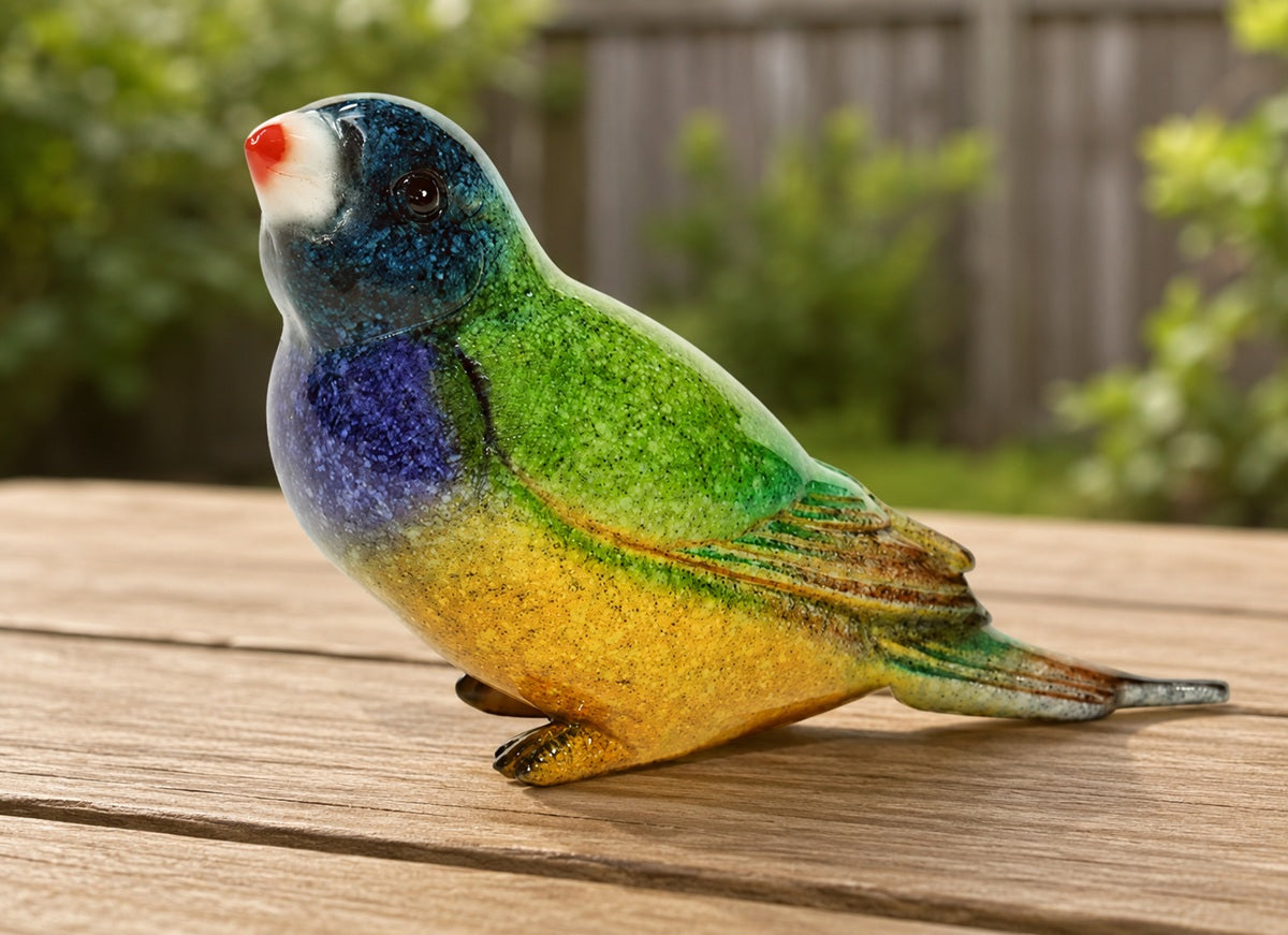 Finch - Blue Head