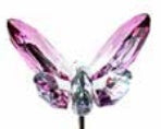 ACRYLIC BUTTERFLY STAKE