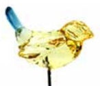 Acrylic Bird Stake