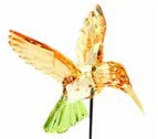 Acrylic Hummingbird Stake