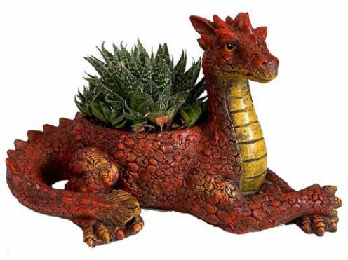 Dragon Planter Carnelian
