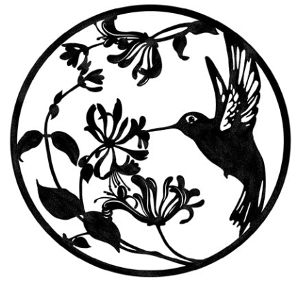 Hummingbird Metal Wall Art