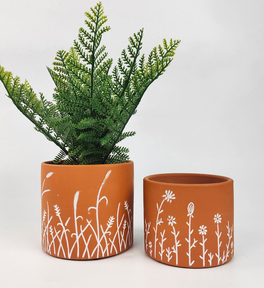 Riya Planter - Terracotta