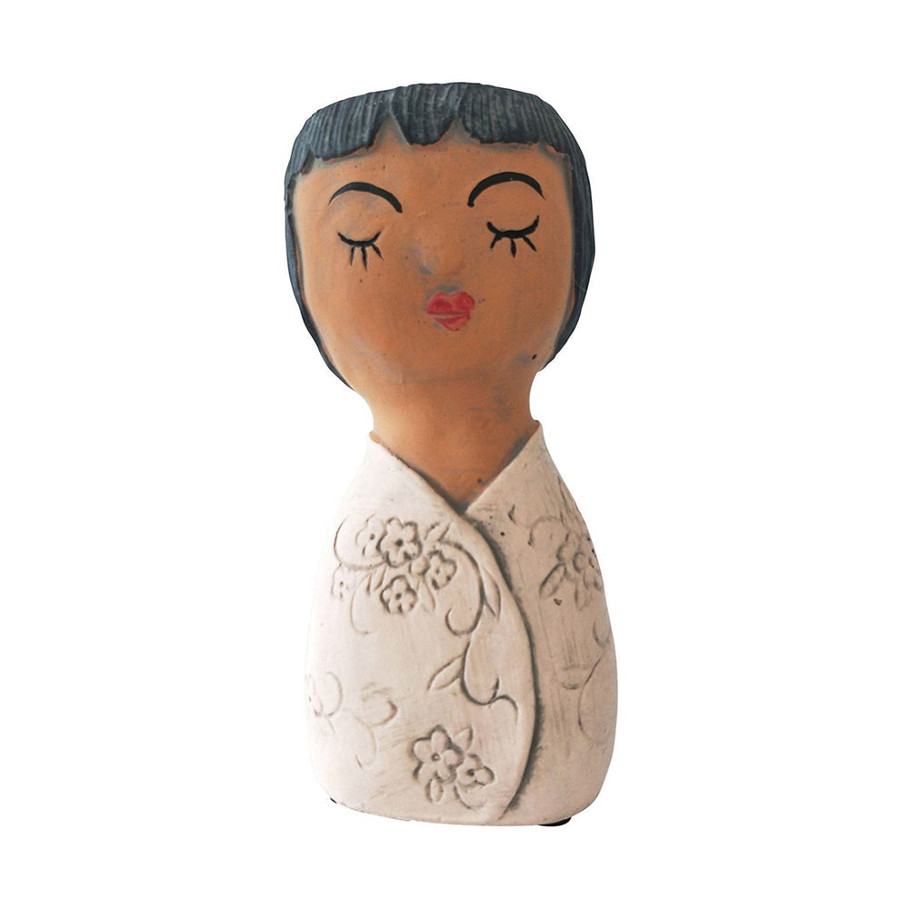 Oriental Girl Planter Pink