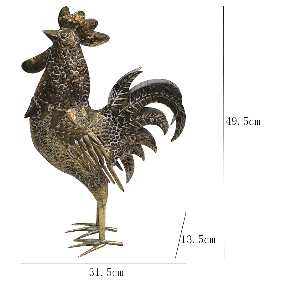Proud Chick Statue - Lustre Gold
