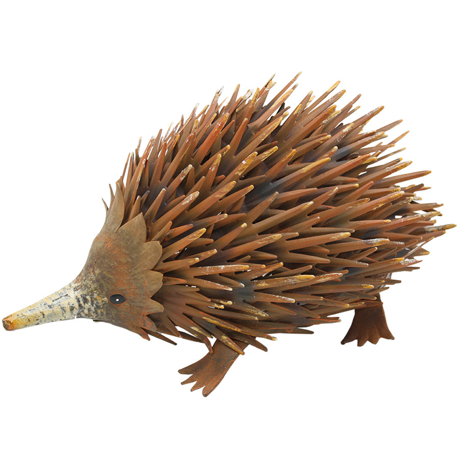 Hedgehog Statue - Rustic